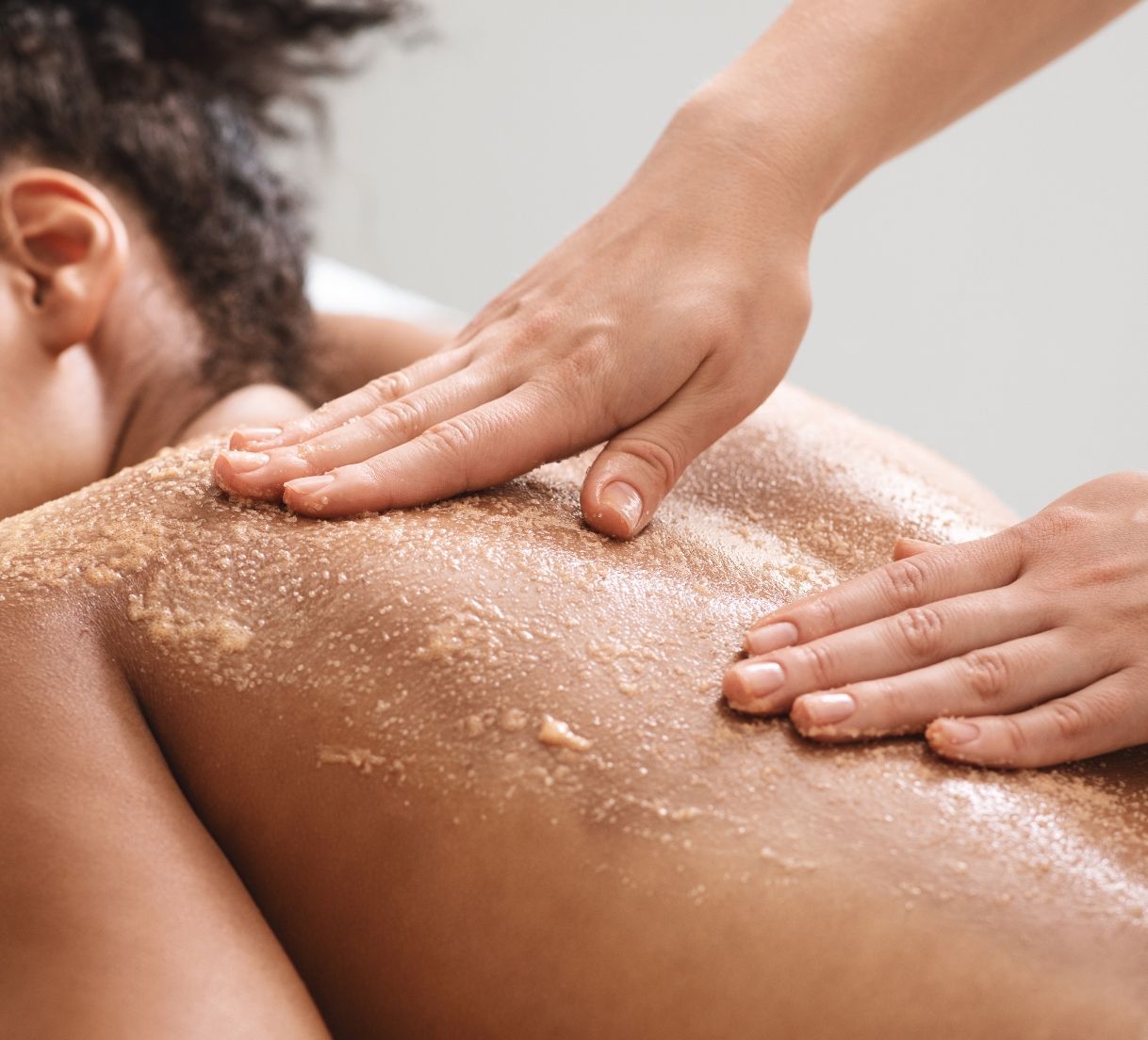 body polish exfoliate massage