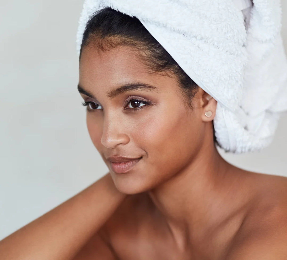 hot towel hair treatment and scalp massage